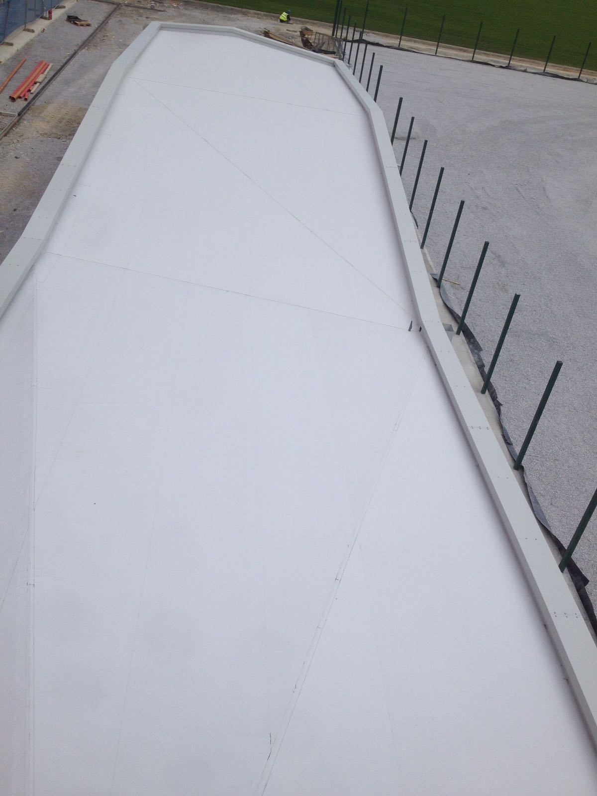 Alkorplan PVC Roof Aluminium Capping